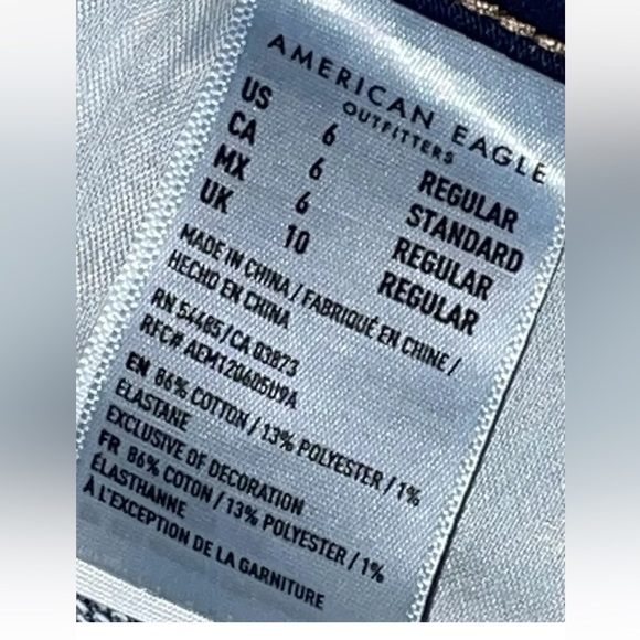 NWT American Eagle Outfitters high rise jeggings - Picture 4 of 13